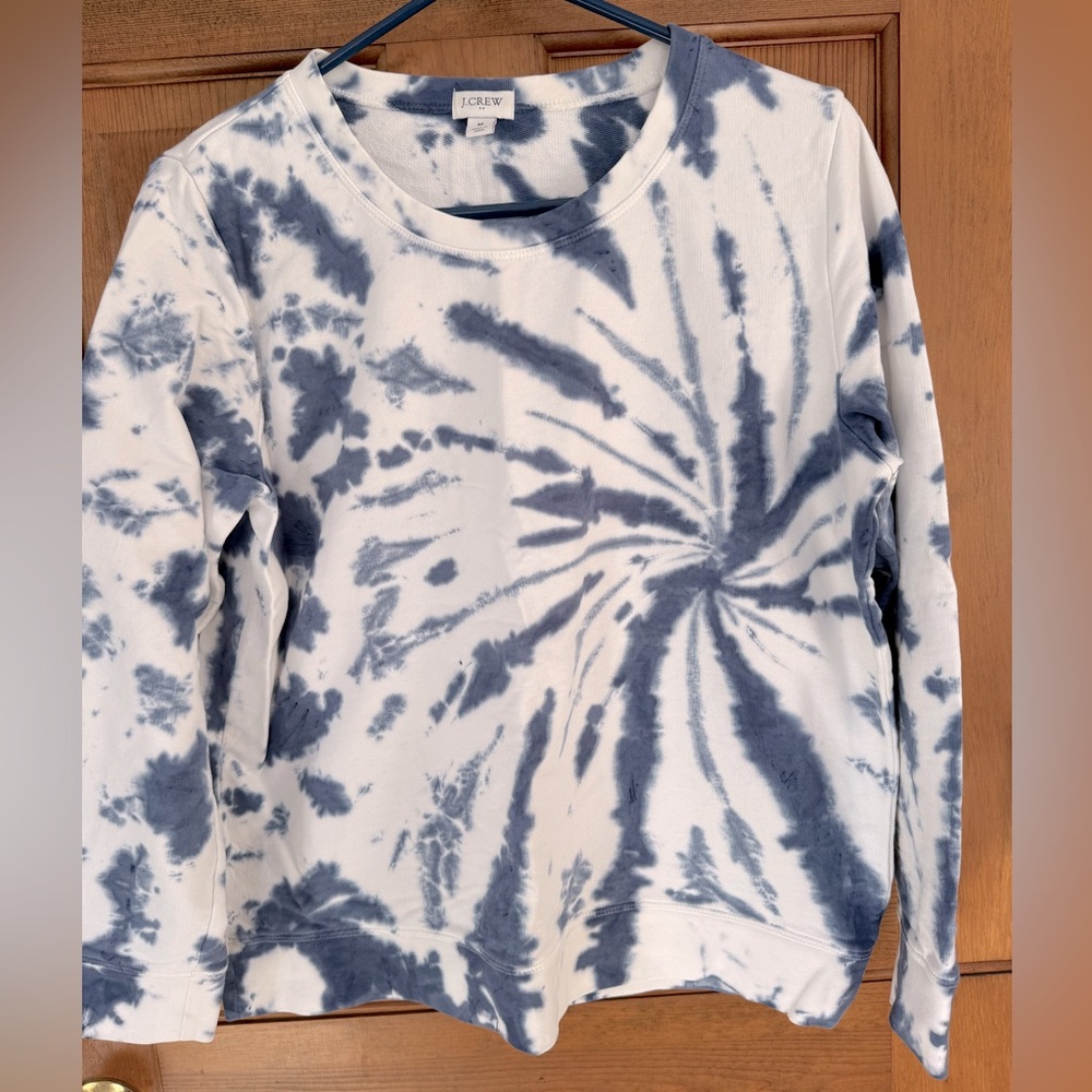 J Crew French terry pullover